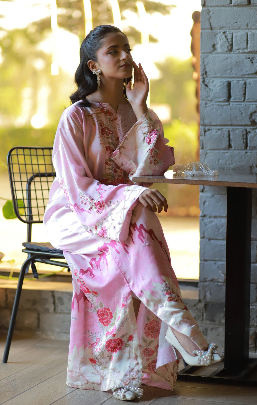 Amora - Embroidered