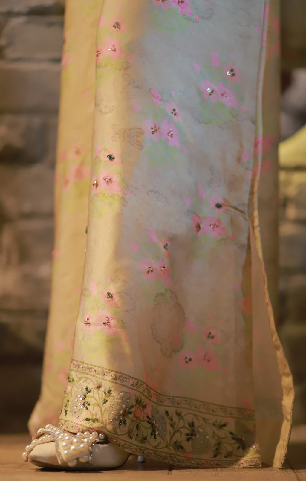 Sage - Embroidered